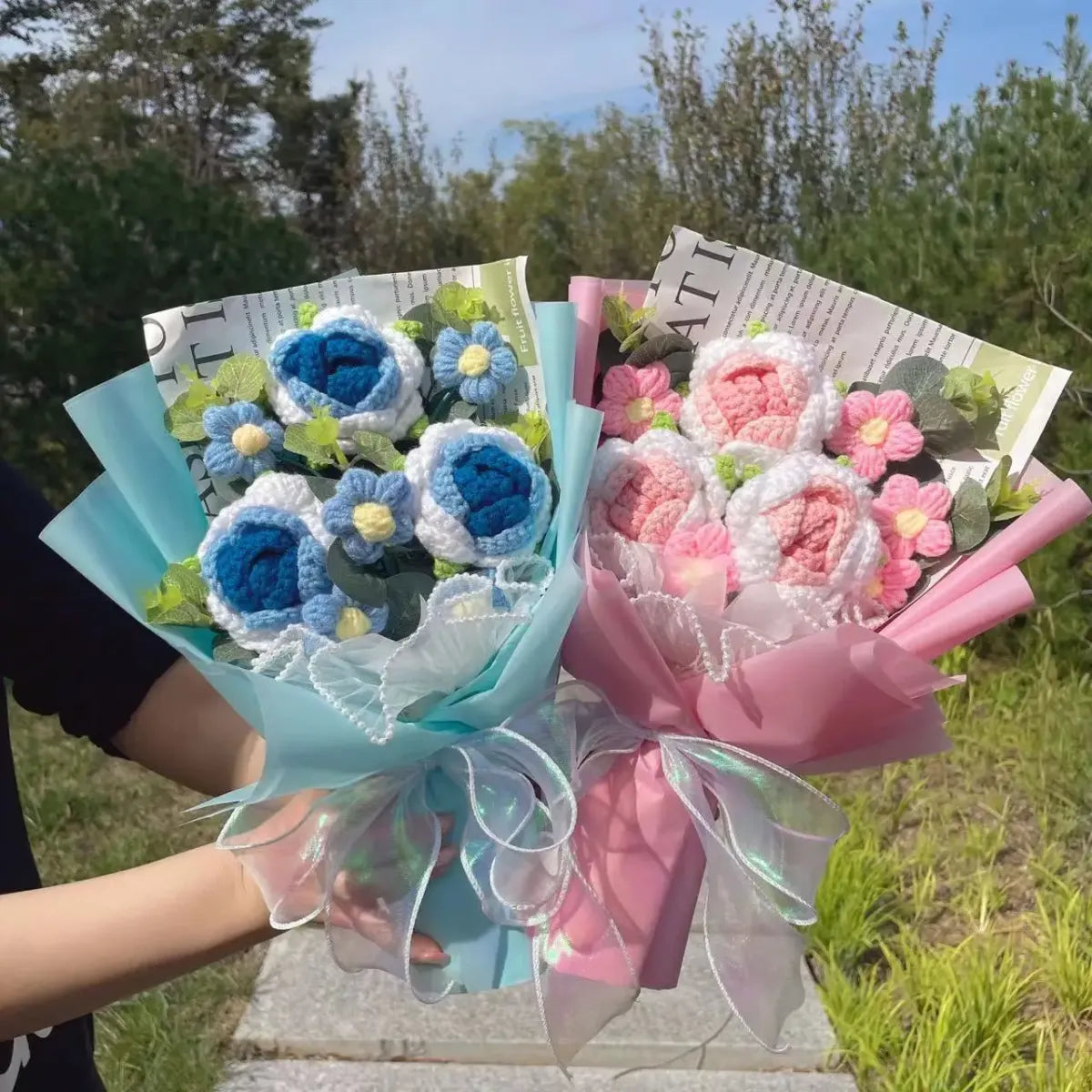 Sunflower Crochet Bouquet – Handmade Gift for Weddings & Birthdays