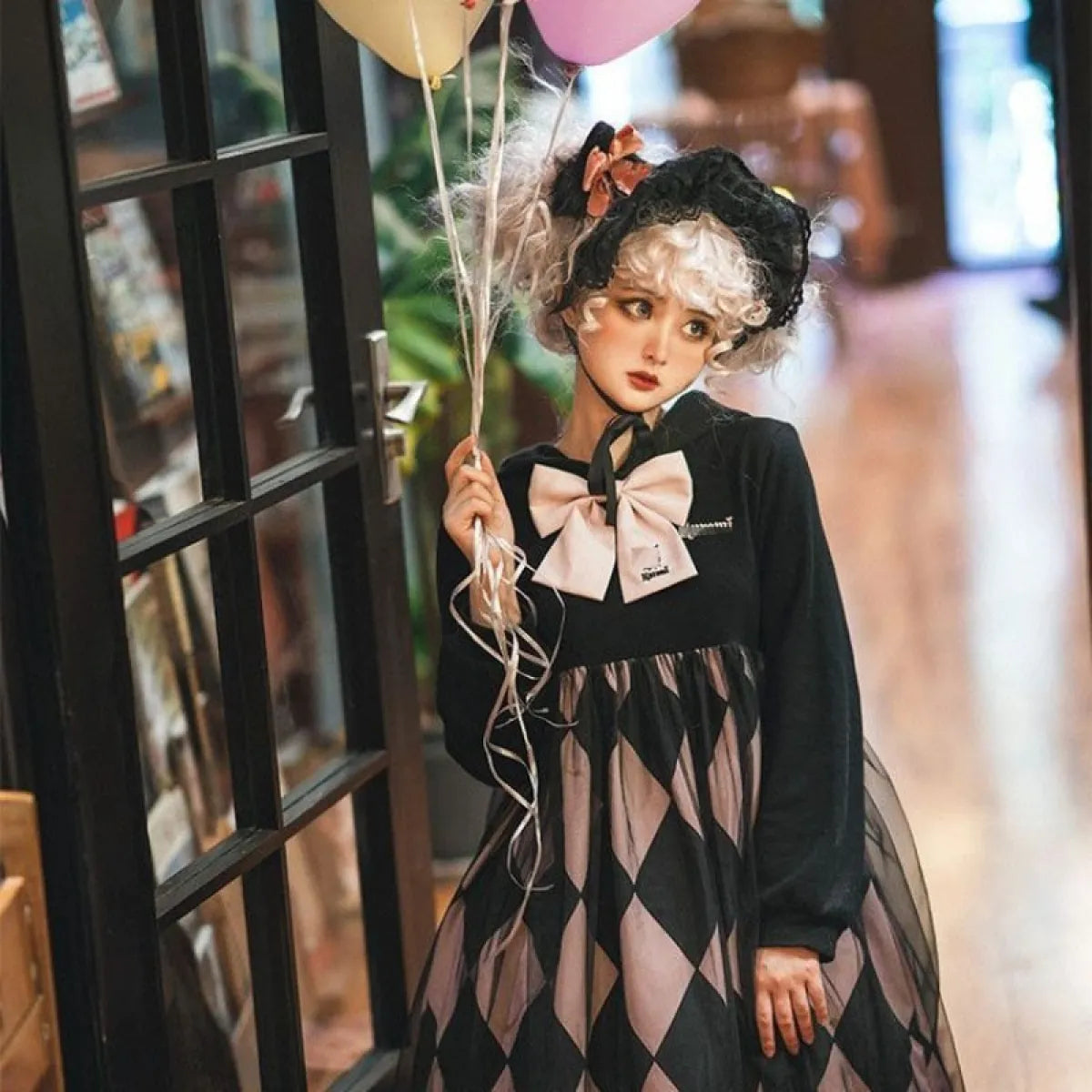 Kawaii Sweet Bow Lace Princess Dresses