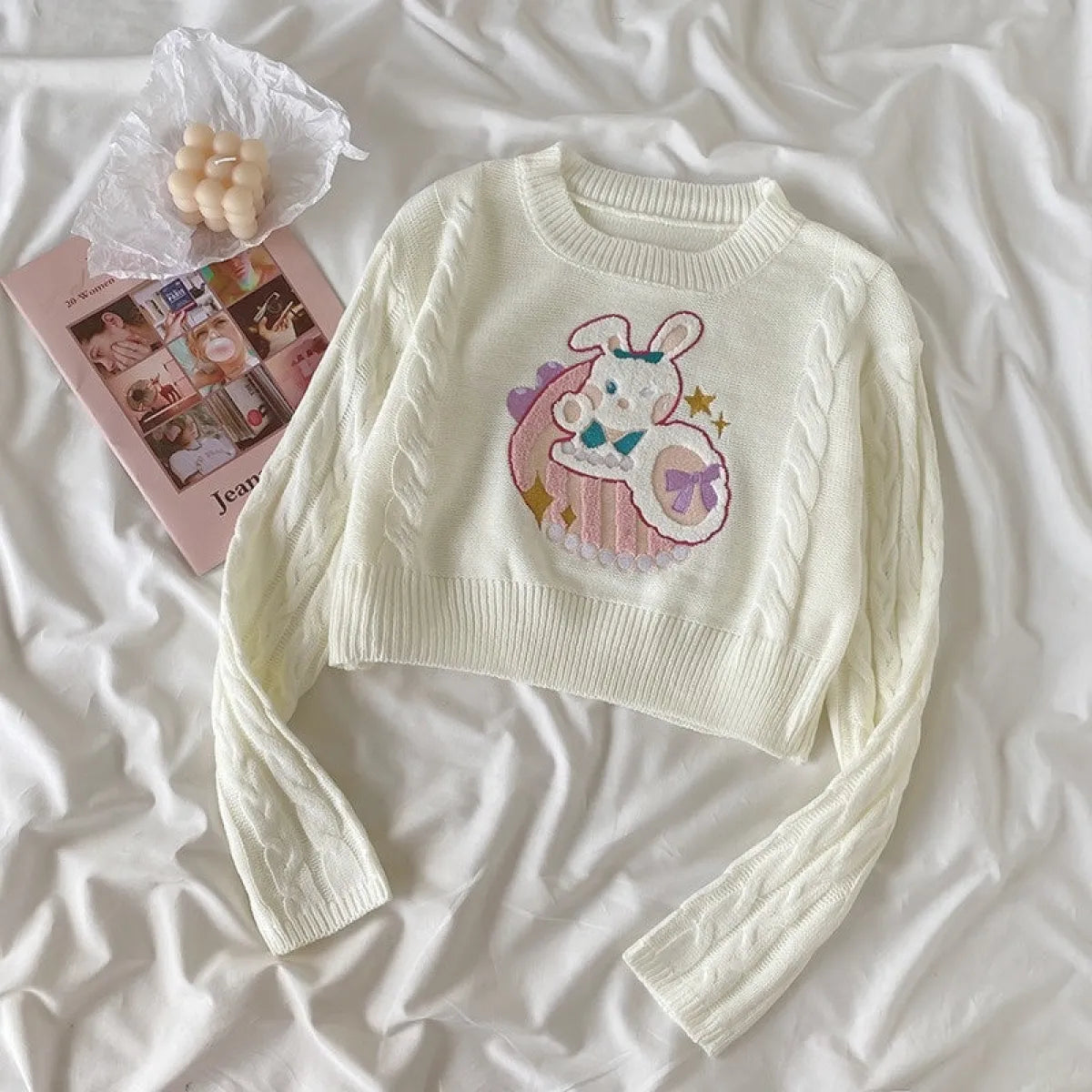 Sweet Lolita Knit Skirt Set