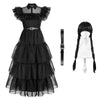 Wednesday Addams Cosplay Dress