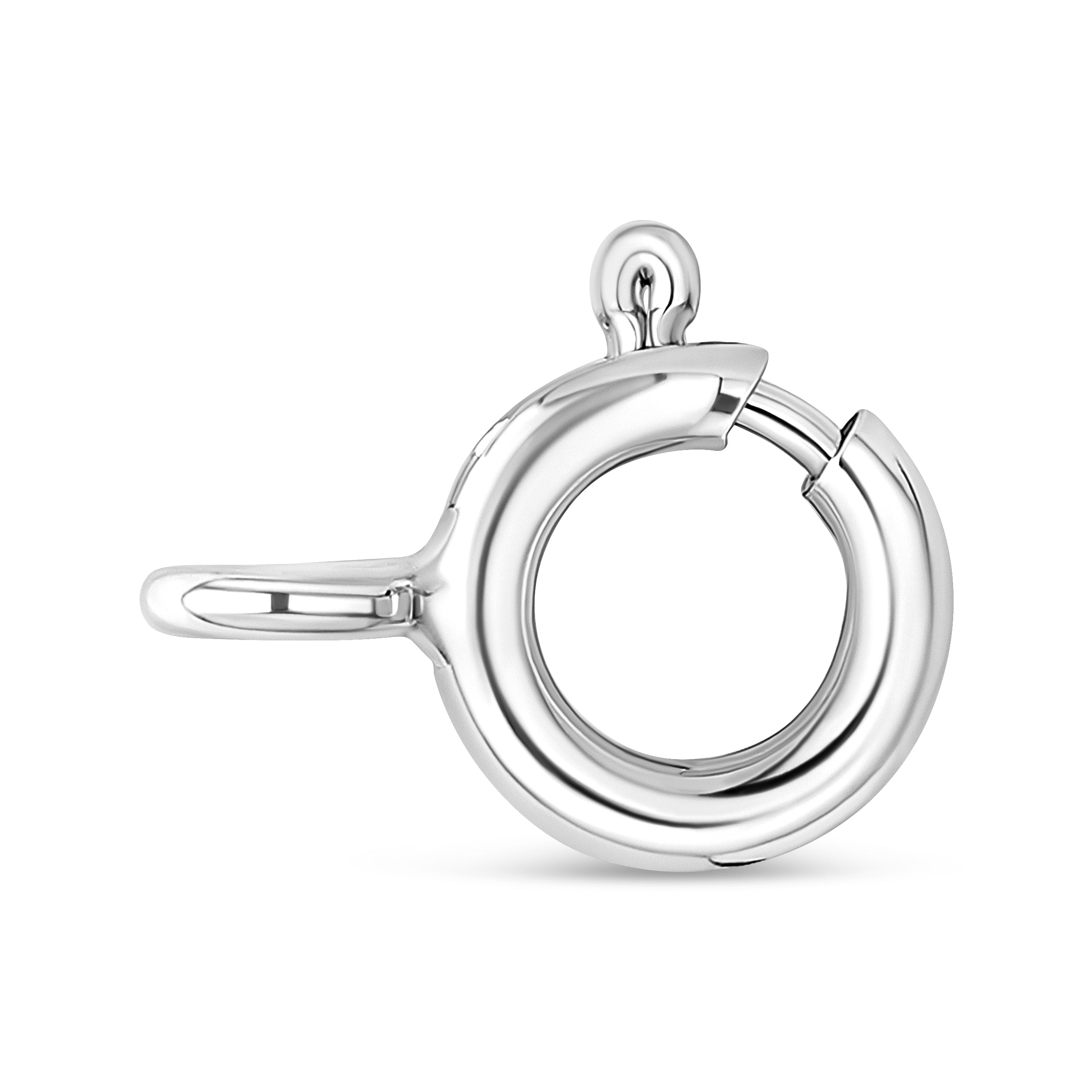 14K White Gold 1/5 Cttw 3-Prong Set Heart Shaped Solitaire Lab Grown Diamond 18" Pendant Necklace (F-G Color, VS2-SI1 Clarity)