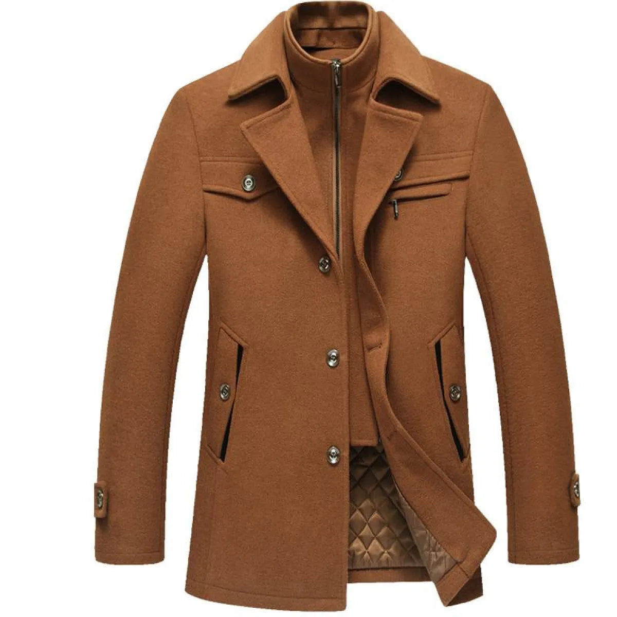 Men's Winter Wool Coat