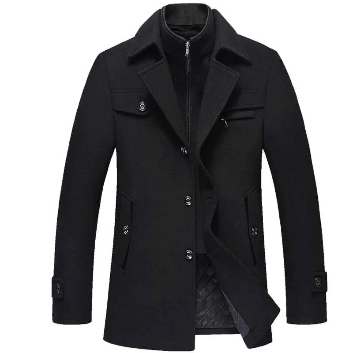 Men's Winter Wool Coat