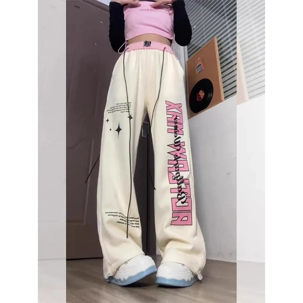Harajuku Y2K Graphic Sweatpants
