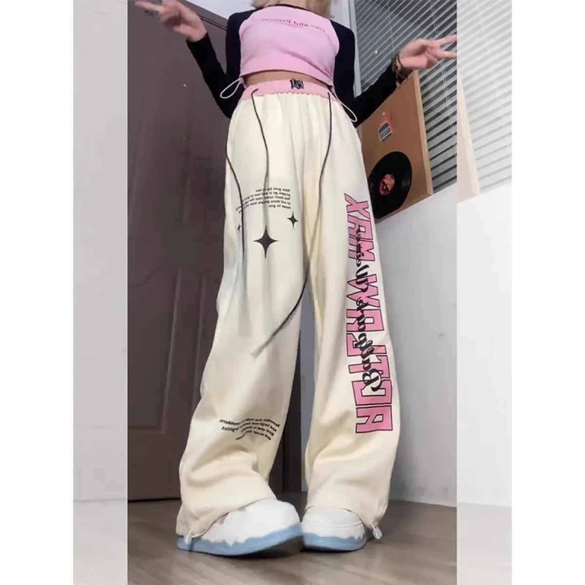 Harajuku Y2K Graphic Sweatpants