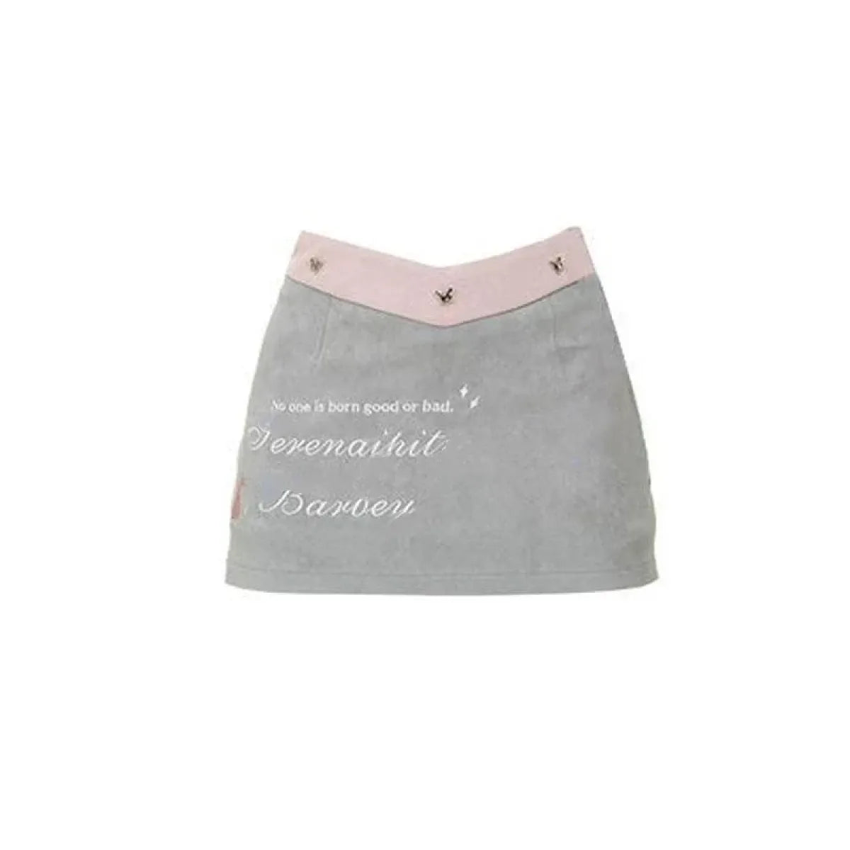 Kawaii Faux Fur Coat & Mini Skirt Set – Y2K Harajuku Outfit